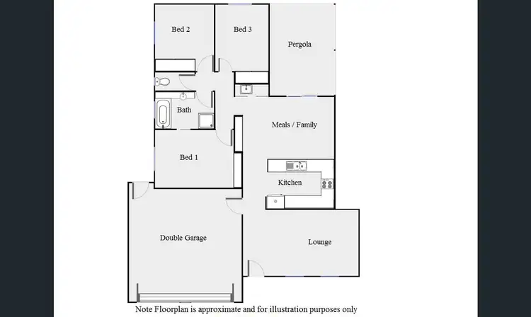 Floorplan of Homely house listing, 1/215 Wade Avenue, Mildura VIC 3500