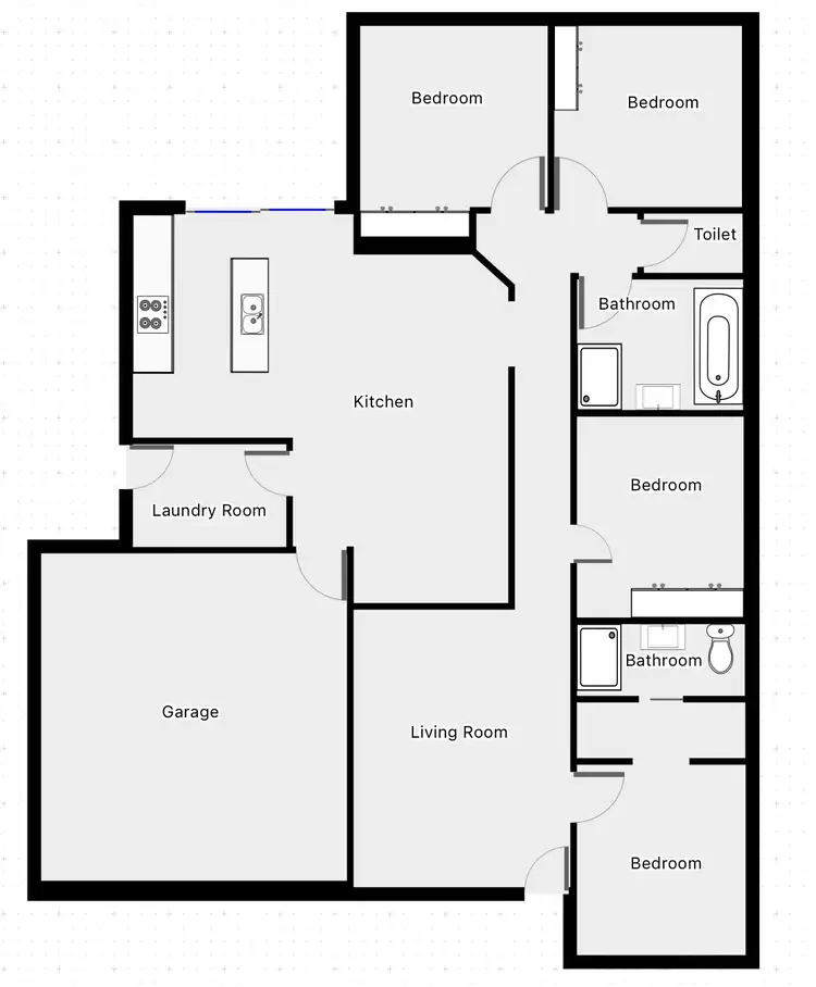 Floorplan of Homely house listing, 54 Bridge Way, Mildura VIC 3500