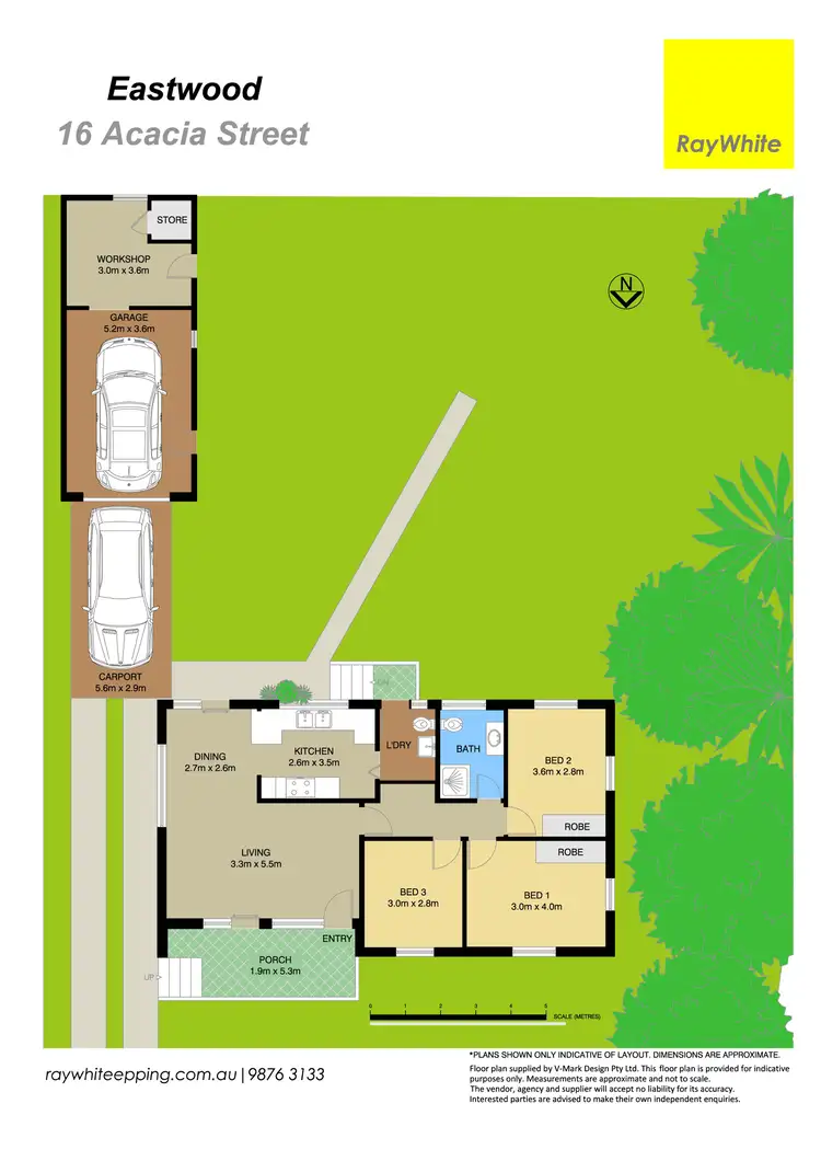 Floorplan of Homely house listing, 16 Acacia Street, Eastwood NSW 2122