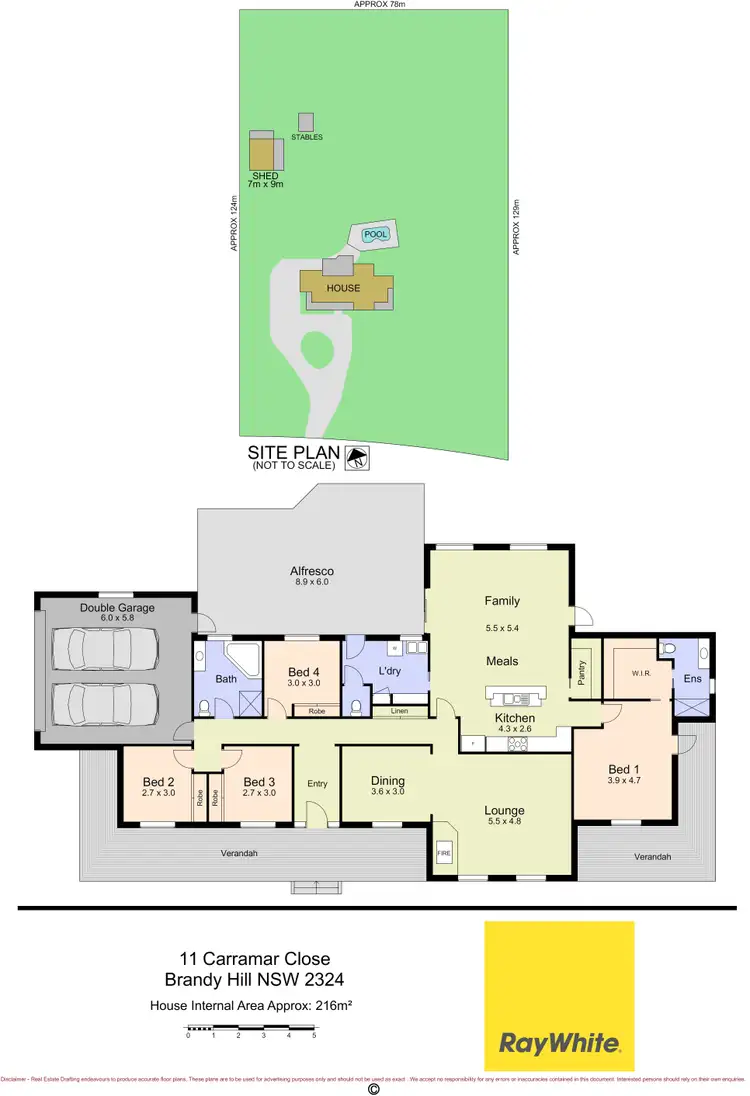 Floorplan of Homely house listing, 11 Carramar Close, Brandy Hill NSW 2324