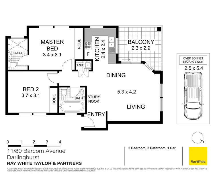 Floorplan of Homely apartment listing, 11/80 Barcom Avenue, Darlinghurst NSW 2010