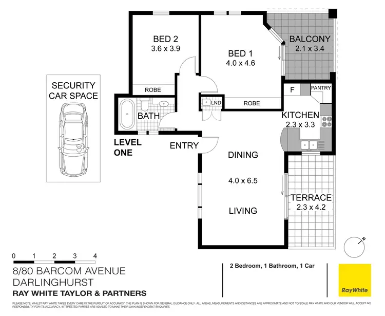 Floorplan of Homely apartment listing, 8/80 Barcom Avenue, Darlinghurst NSW 2010