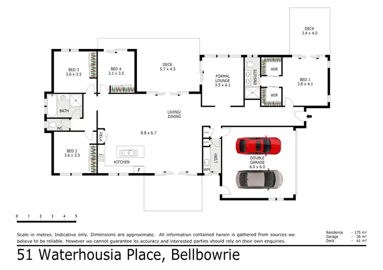 Floorplan of Homely house listing, 51 Waterhousia Place, Moggill QLD 4070