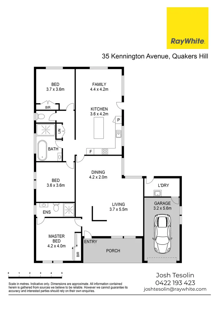 Floorplan of Homely house listing, 35 Kennington Avenue, Quakers Hill NSW 2763