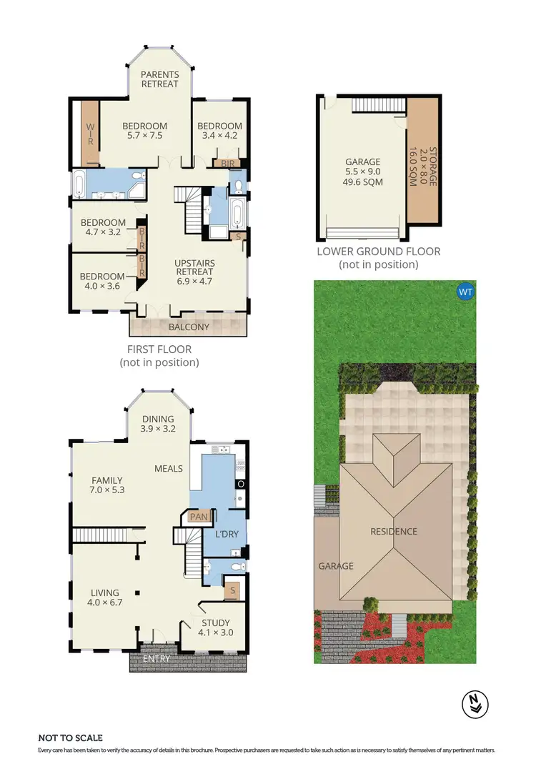 Floorplan of Homely house listing, 7 Strathconnan Place, Wheelers Hill VIC 3150