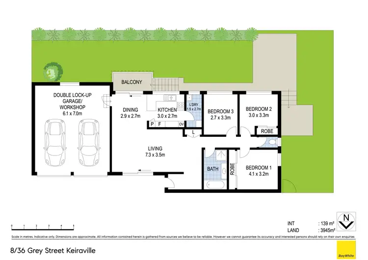 Floorplan of Homely villa listing, 8/36 Grey Street, Keiraville NSW 2500