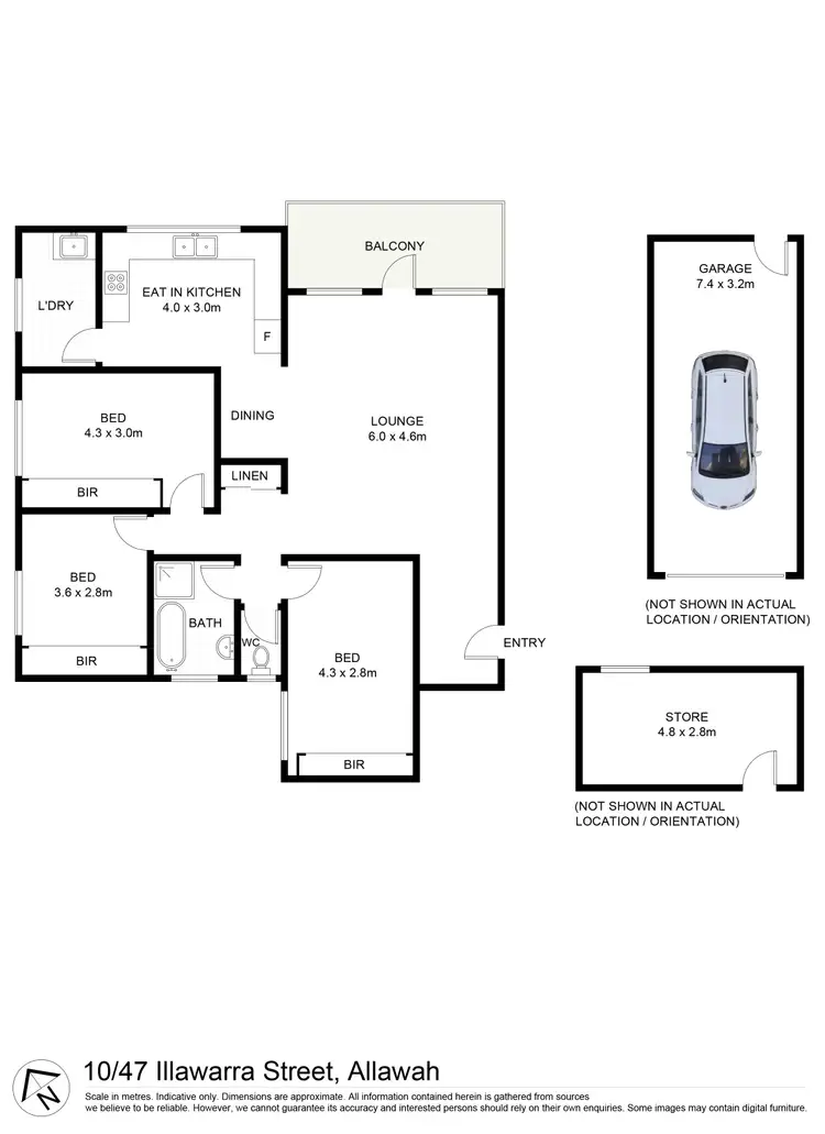 Floorplan of Homely unit listing, 10/47 Illawarra Street, Allawah NSW 2218