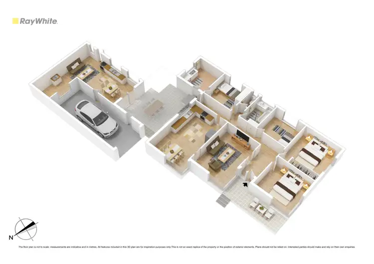 Floorplan of Homely house listing, 8 Michael Street, Lalor VIC 3075