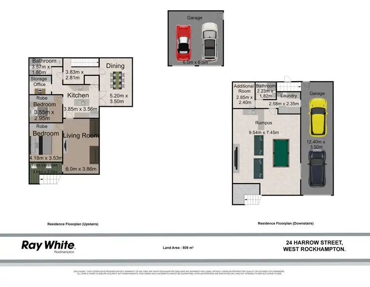 Floorplan of Homely house listing, 24 Harrow Street, West Rockhampton QLD 4700