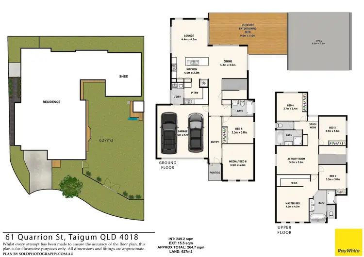 Floorplan of Homely house listing, 61 Quarrion Street, Taigum QLD 4018