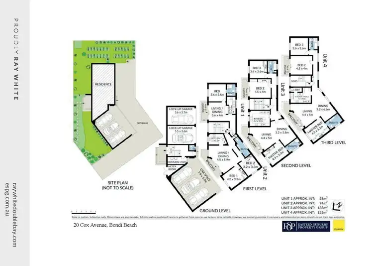 Floorplan of Homely block of units listing, 20 Cox Avenue, Bondi Beach NSW 2026