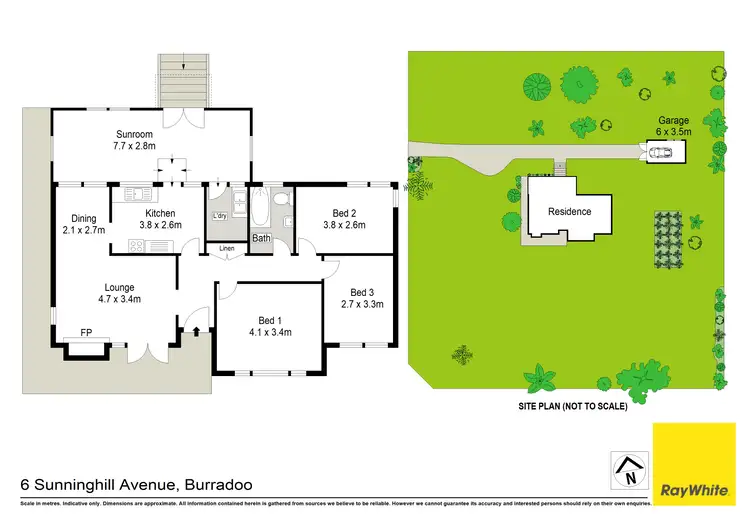 Floorplan of Homely house listing, 6 Sunninghill Avenue, Burradoo NSW 2576