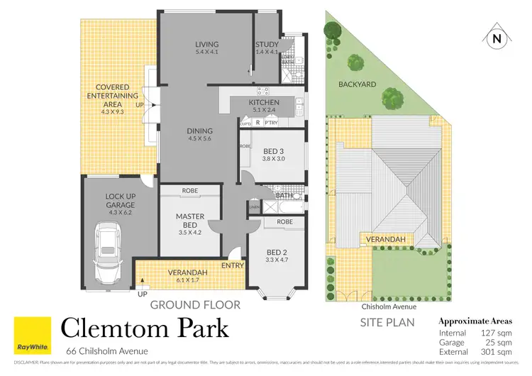 Floorplan of Homely house listing, 66 Chisholm Avenue, Clemton Park NSW 2206