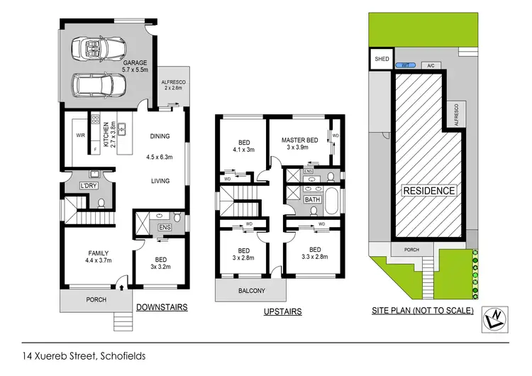 Floorplan of Homely house listing, 14 Xuereb Street, Schofields NSW 2762
