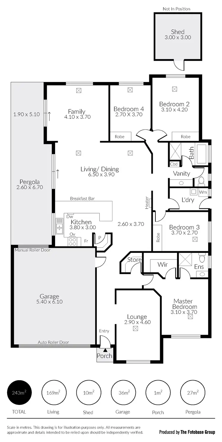 Floorplan of Homely house listing, 2 Shiers Avenue, Northgate SA 5085