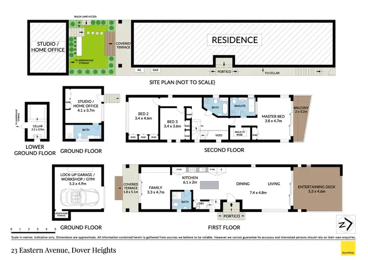 Floorplan of Homely house listing, 23 Eastern Avenue, Dover Heights NSW 2030