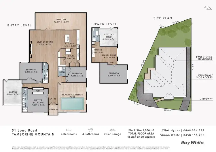 Floorplan of Homely house listing, 51 Long Road, Tamborine Mountain QLD 4272