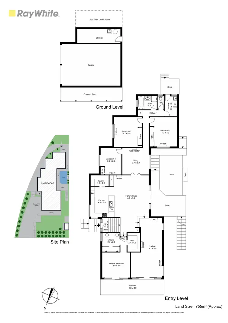 Floorplan of Homely house listing, 16 Mount Erin Crescent, Frankston South VIC 3199