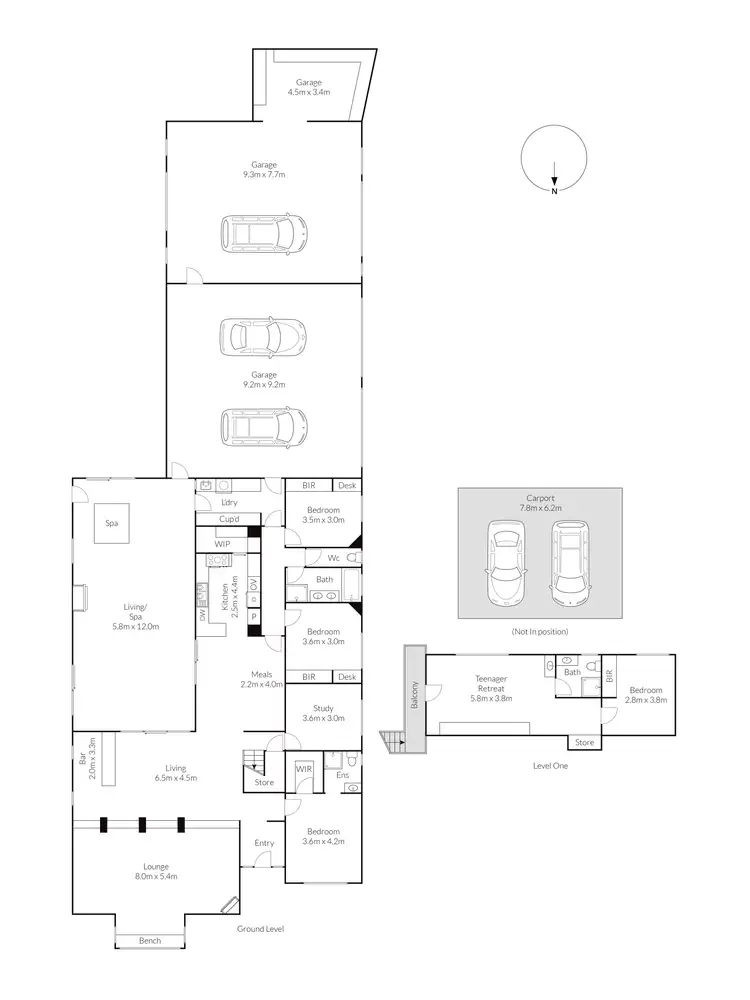 Floorplan of Homely house listing, 58 River Street, Little River VIC 3211