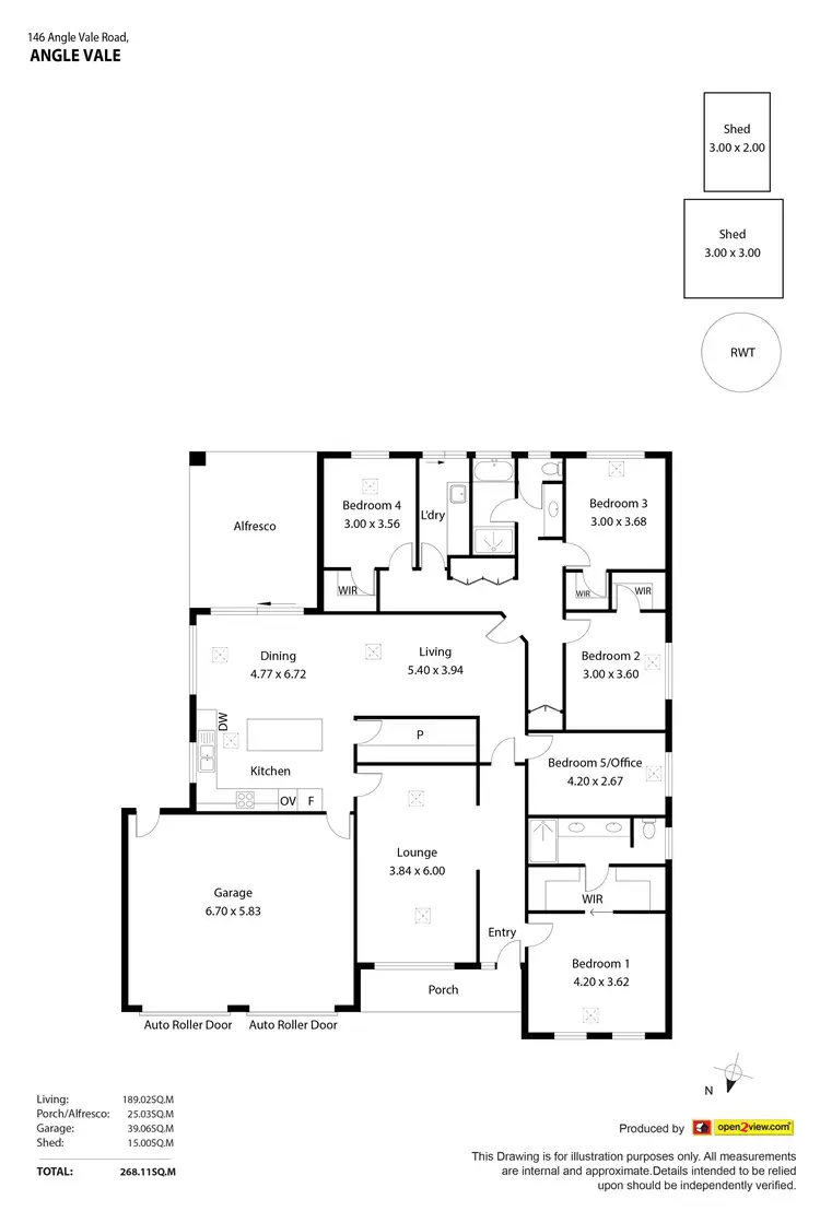 Floorplan of Homely house listing, 146 Angle Vale Road, Angle Vale SA 5117