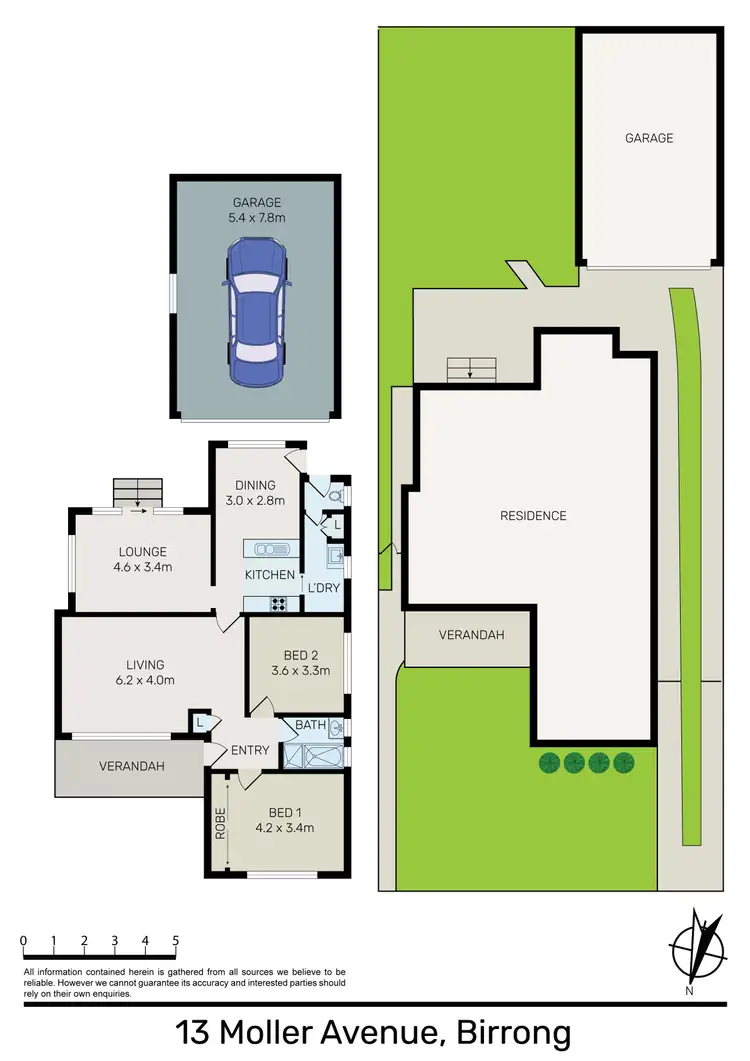 Floorplan of Homely house listing, 13 Moller Avenue, Birrong NSW 2143