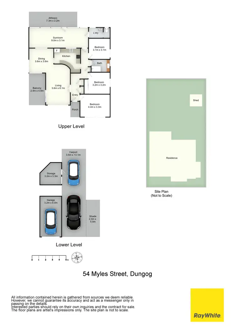 Floorplan of Homely house listing, 54 Myles Street, Dungog NSW 2420