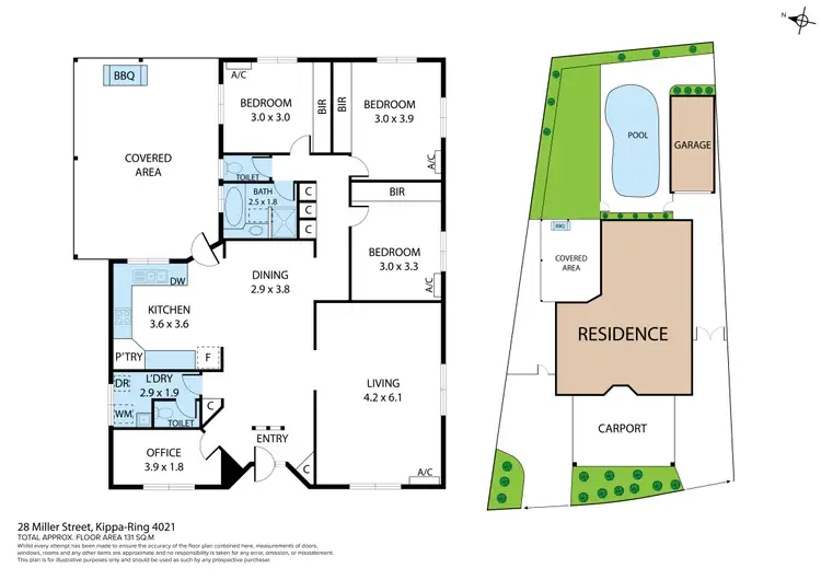Floorplan of Homely house listing, 28 Miller Street, Kippa-Ring QLD 4021