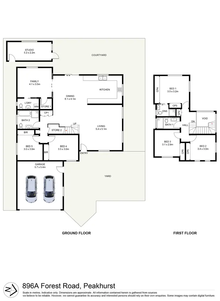 Floorplan of Homely house listing, 896A Forest Road, Peakhurst NSW 2210