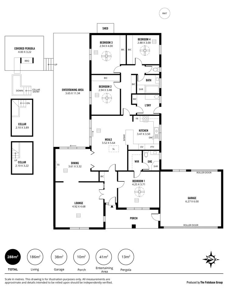 Floorplan of Homely house listing, 9 Glenarm Court, Flagstaff Hill SA 5159