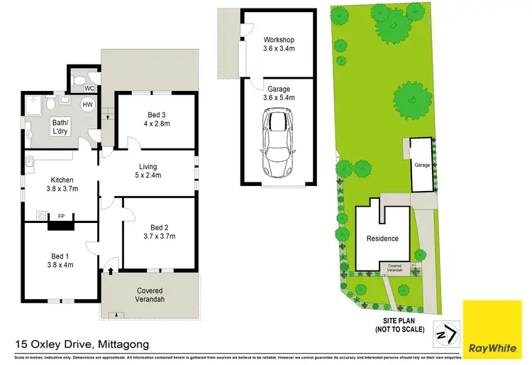 Floorplan of Homely house listing, 15 Oxley Drive, Mittagong NSW 2575