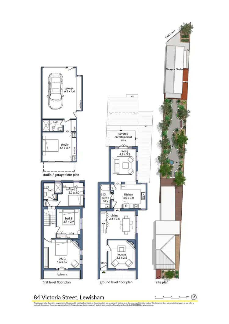 Floorplan of Homely house listing, 84 Victoria Street, Lewisham NSW 2049