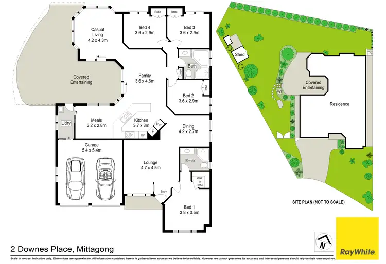 Floorplan of Homely house listing, 2 Downes Place, Mittagong NSW 2575