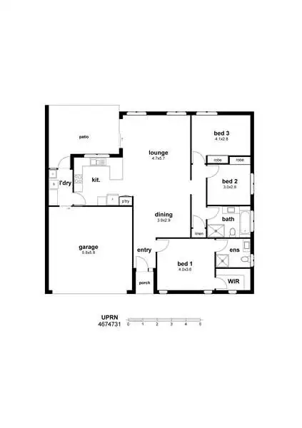 Floorplan of Homely house listing, Address available on request