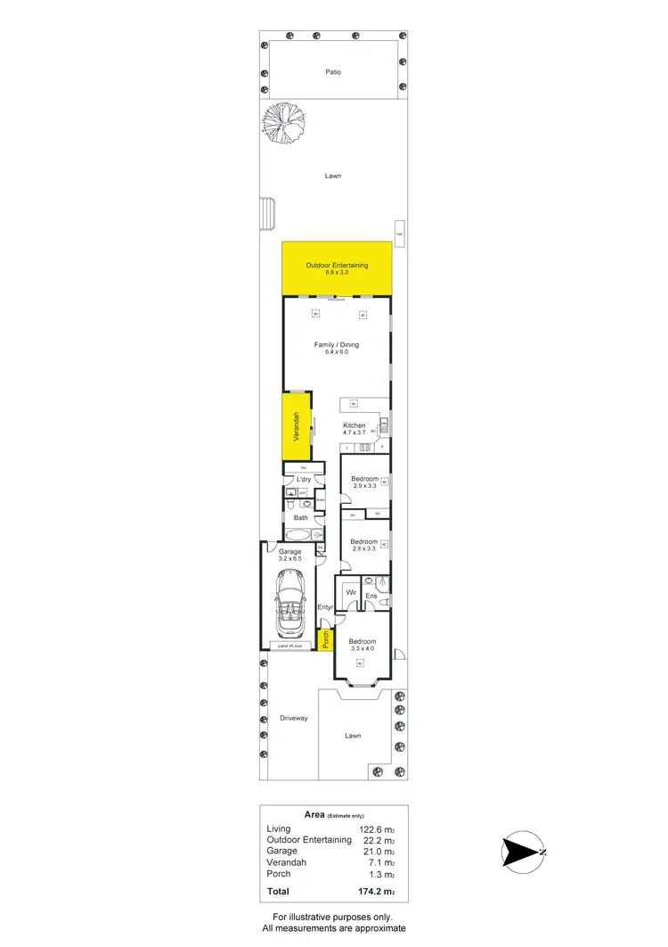 Floorplan of Homely house listing, 50B Boss Avenue, Marleston SA 5033