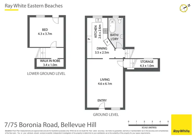 Floorplan of Homely apartment listing, 7/75 Boronia Road, Bellevue Hill NSW 2023