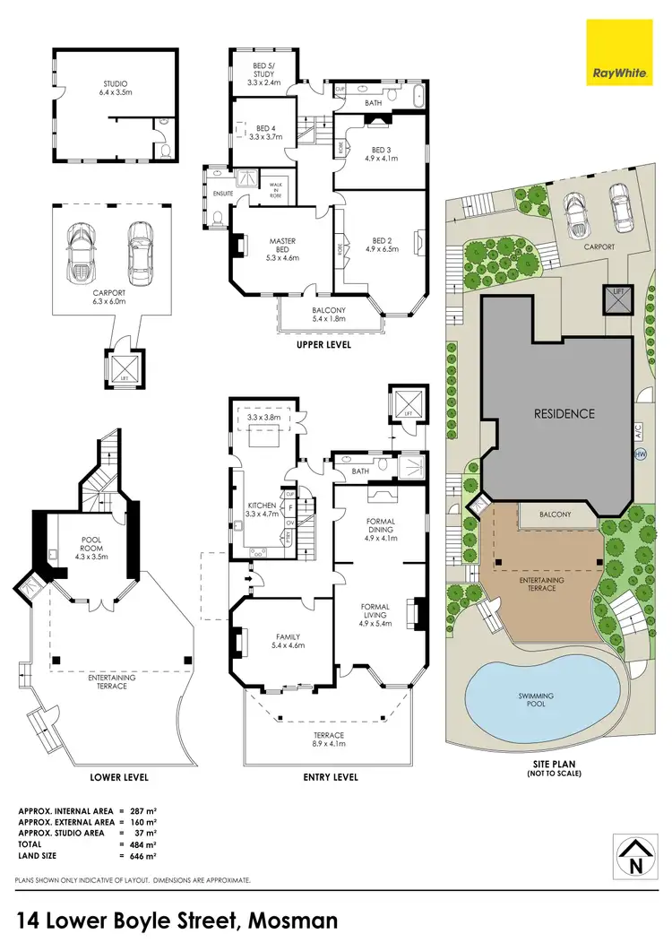 Floorplan of Homely house listing, 14 Lower Boyle Street, Mosman NSW 2088