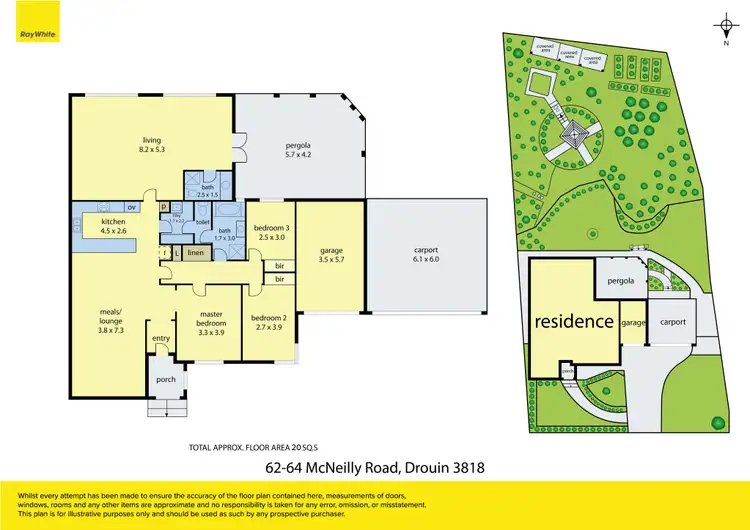 Floorplan of Homely house listing, 62-64 McNeilly Road, Drouin VIC 3818