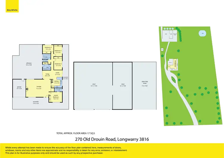 Floorplan of Homely house listing, 270 Old Drouin Road, Longwarry VIC 3816
