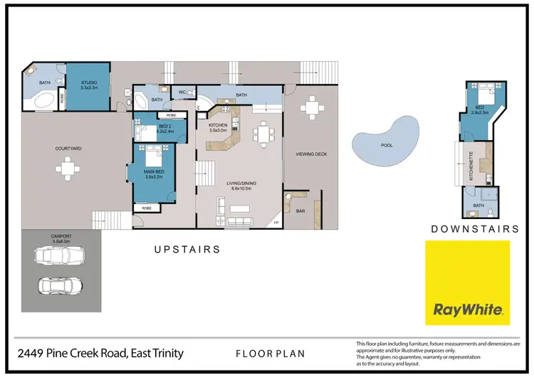 Floorplan of Homely house listing, 2449, Lot 84 Pine Creek - Yarrabah Road, East Trinity QLD 4871