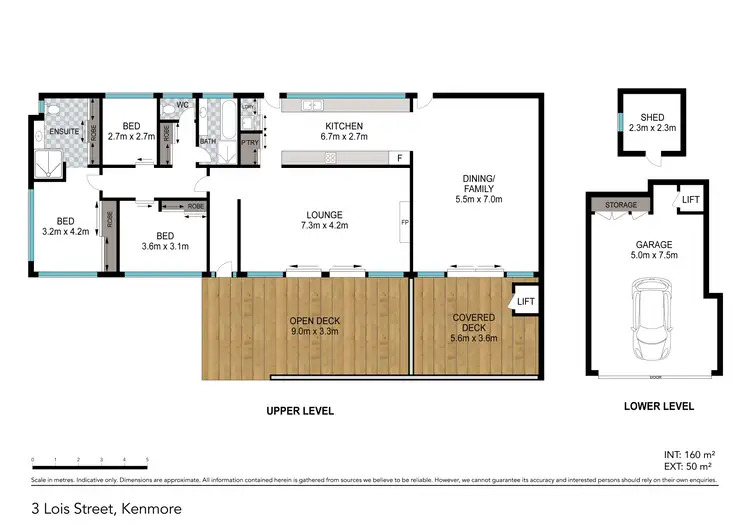 Floorplan of Homely house listing, 3 Lois Street, Kenmore QLD 4069