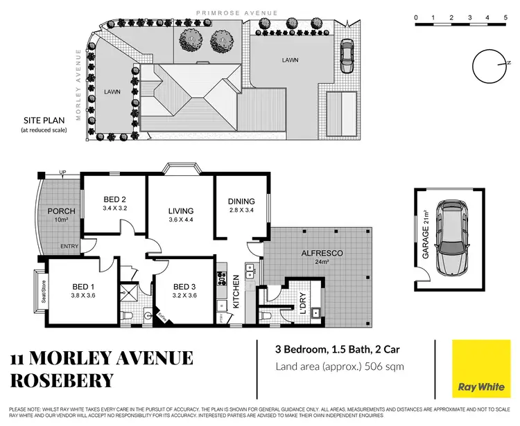 Floorplan of Homely house listing, 11 Morley Avenue, Rosebery NSW 2018