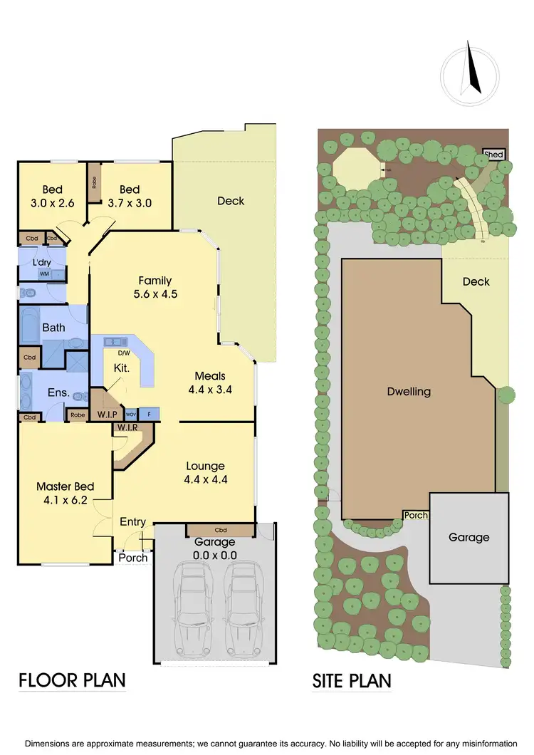 Floorplan of Homely house listing, 44 Grange Boulevard, Bundoora VIC 3083