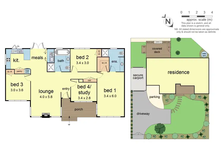 Floorplan of Homely house listing, 376 Mt Dandenong Road, Croydon VIC 3136