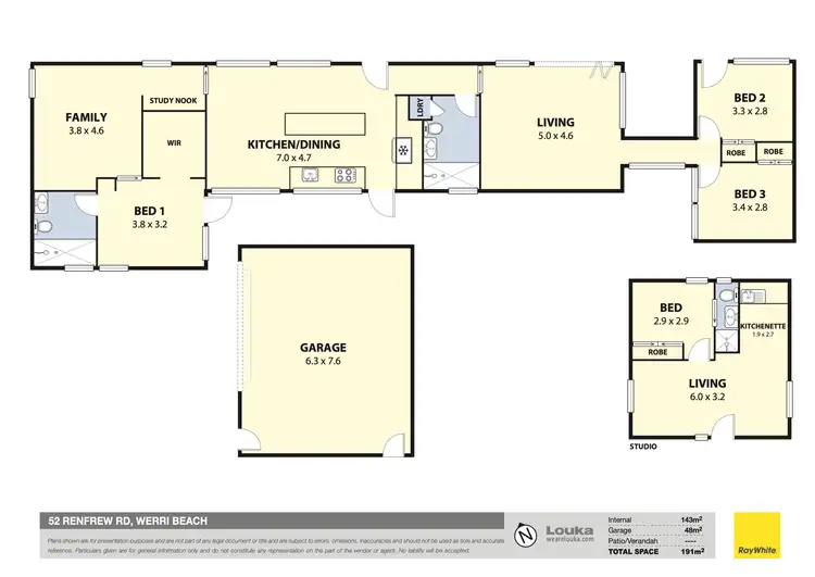 Floorplan of Homely house listing, 52 Renfrew Road, Werri Beach NSW 2534