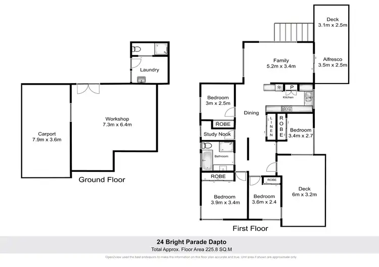 Floorplan of Homely house listing, 24 Bright Parade, Dapto NSW 2530