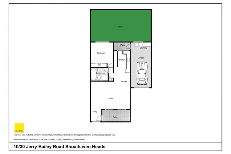 Floorplan of Homely house listing, 10/30 Jerry Bailey Road, Shoalhaven Heads NSW 2535