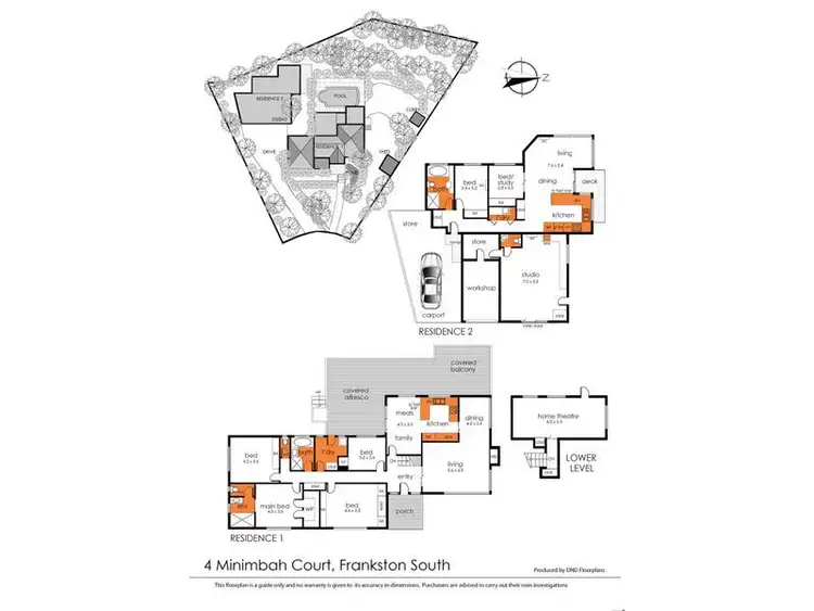 Floorplan of Homely house listing, 4 Minimbah Court, Frankston South VIC 3199