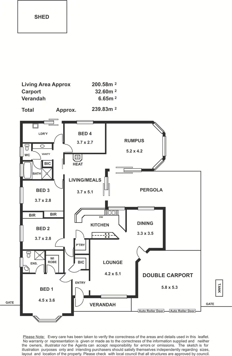 Floorplan of Homely house listing, 15 Spring Park Drive, Littlehampton SA 5250