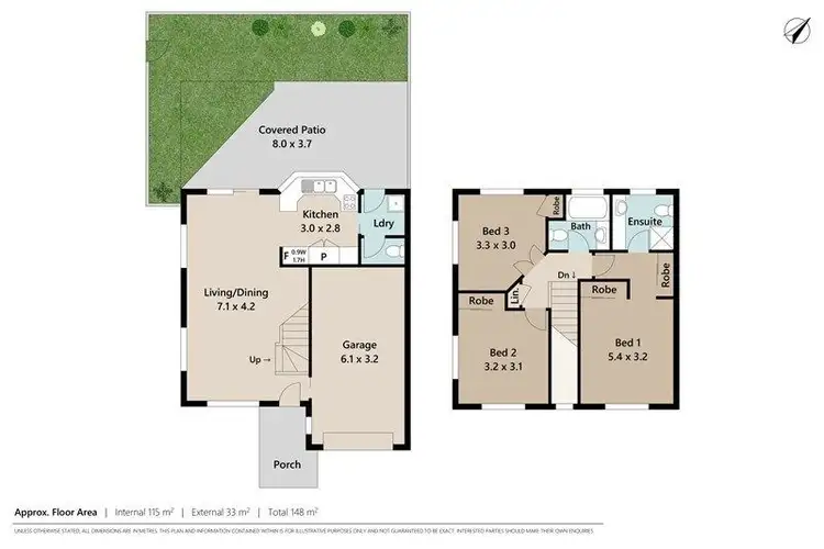 Floorplan of Homely townhouse listing, 25/154 Albany Creek Road, Aspley QLD 4034