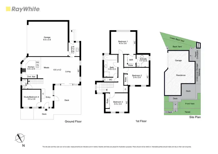 Floorplan of Homely townhouse listing, 1/132 Ferntree Gully Road, Oakleigh East VIC 3166